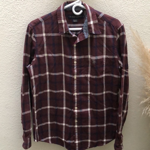 U.S POLO ASSN | Men’s Long sleeve flannel shirt. - Picture 5 of 9